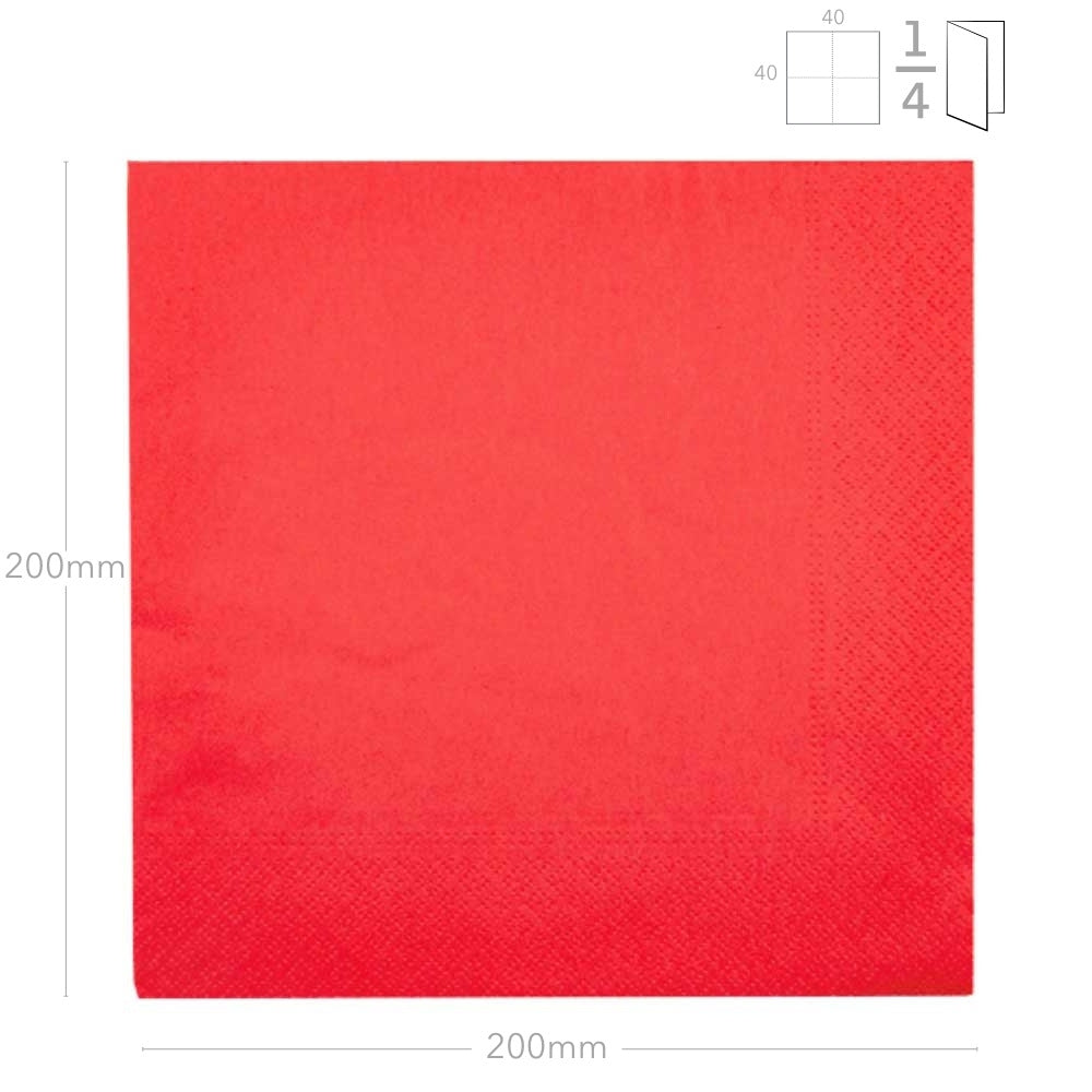 Serviette Basic ROT main image 1