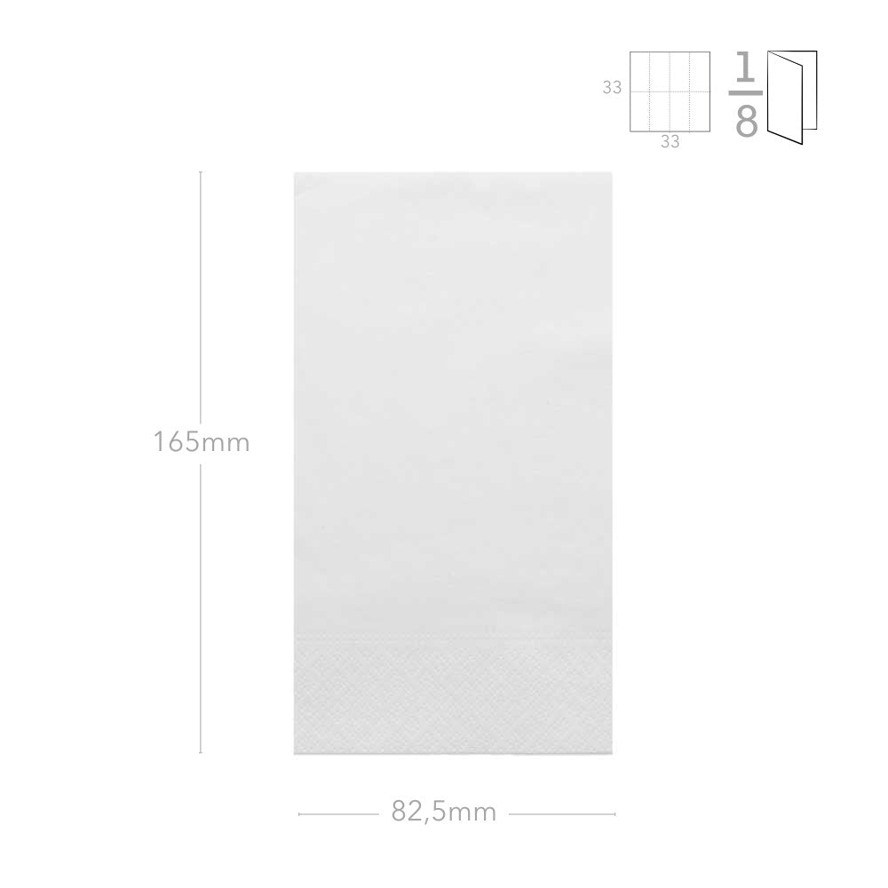 HEKU Servietten 100 Stück – Dreilagig, 33x33 Cm, Mit Kräuter-Motiv, Saugstark & Praktisch Verpackt