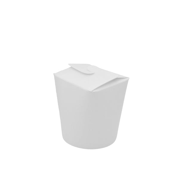 Asia-Faltbox 16oz 470ml, Papier, weiß, 500 Stk.