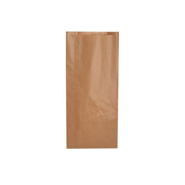 Bäckerfaltenbeutel, braun, 15x6,5x37cm, 1000 Stk.