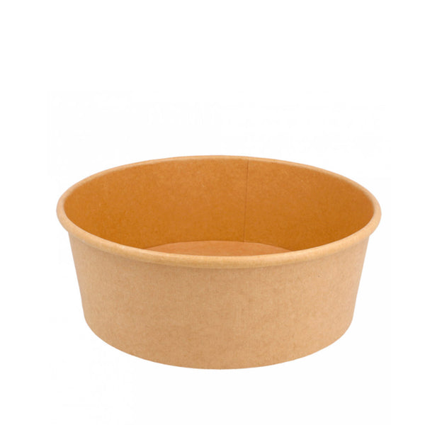 Salat-Schalen, Karton, 1300ml, Ø184x66mm, 300 Stk.