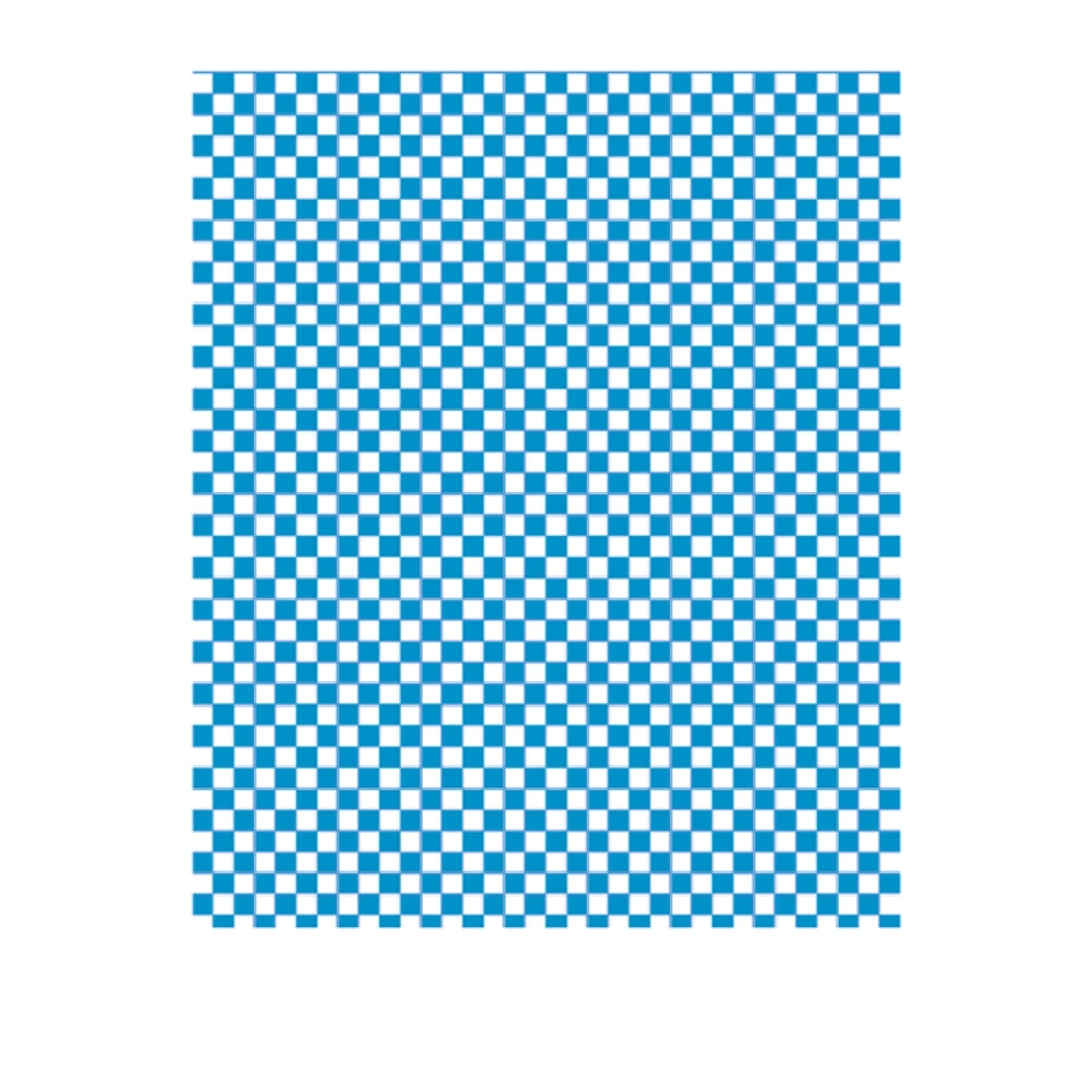 Burgerpapier, fettabweisend, 31x38cm, blau/weiß-kariert, 1000 Stk.