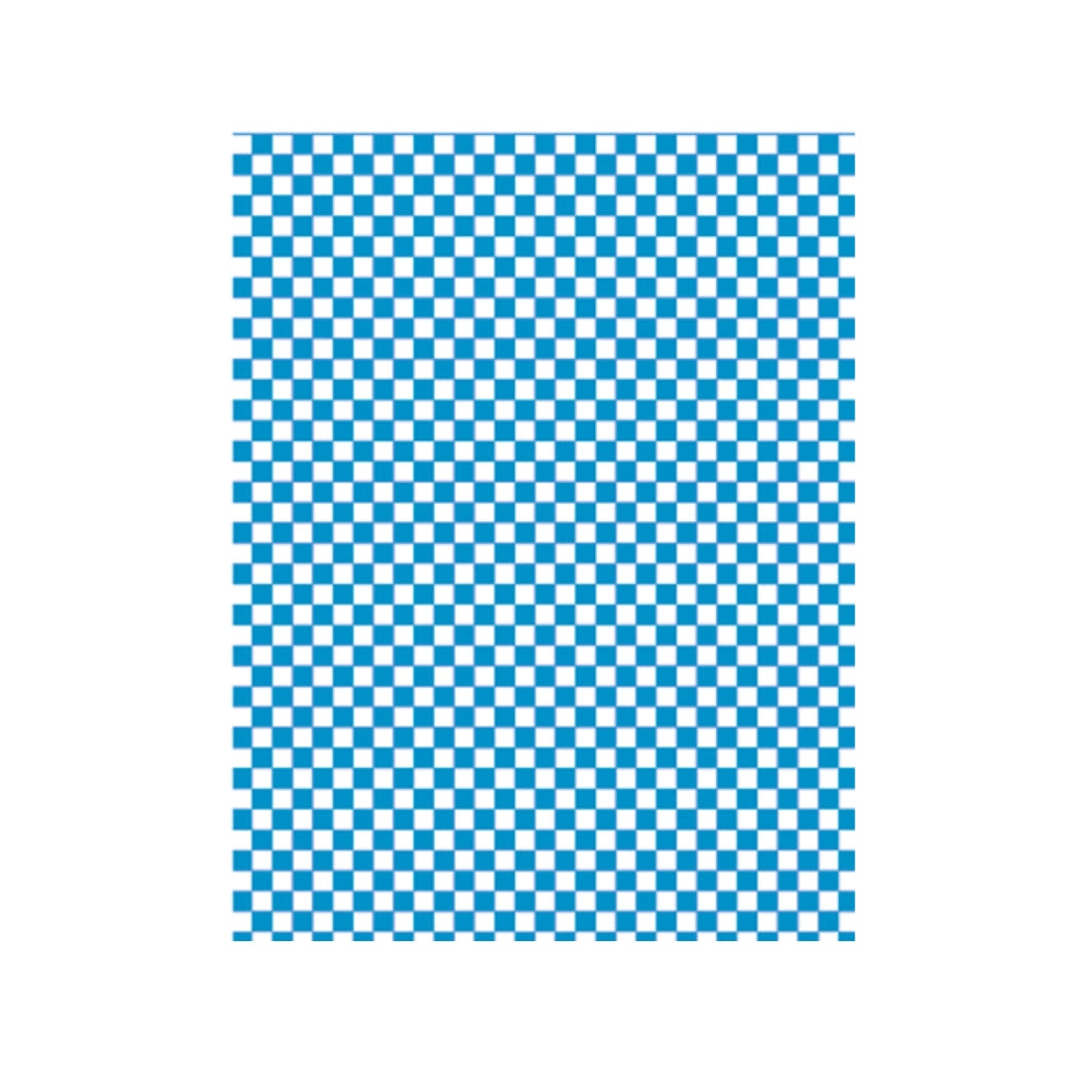 Burgerpapier, fettabweisend, 28x34cm, blau/weiß-kariert, 1000 Stk.