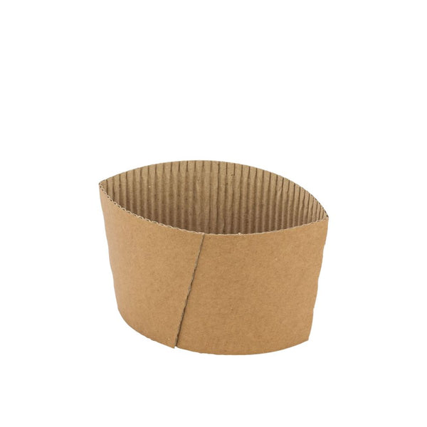 Coffee To-Go Sleeve für 200ml Coffee Becher, Karton, 500 Stk.