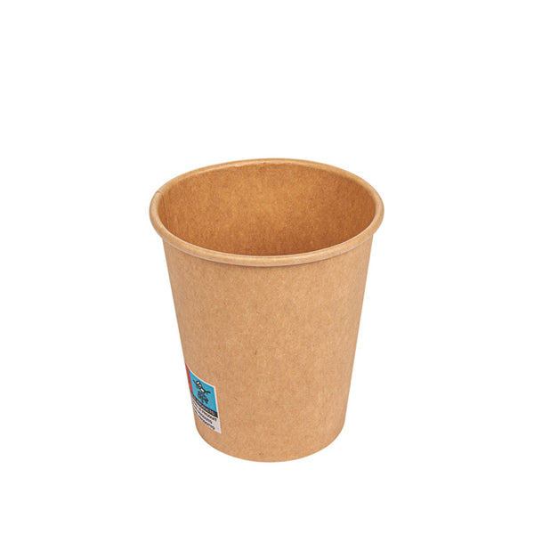 Coffee To-Go Pappbecher 300ml, kraft-braun, Ø90 x 110mm, 1000 Stk.