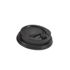 Coffee To-Go Deckel, PP, Ø90mm, schwarz, 1000 Stk.
