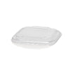 PP-Deckel 129mm, quadratisch, Anti-Fog für Karton-Schalen 500/650ml, 300 Stk.