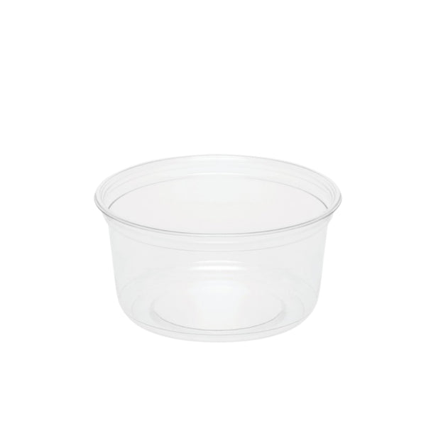 Deli Becher 375ml, rPET, Ø117x60mm, transparent, 600 Stk.