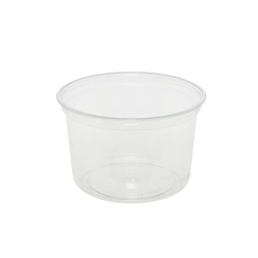 Deli Becher 550ml, rPET, Ø117x75,7mm, transparent, 576 Stk.