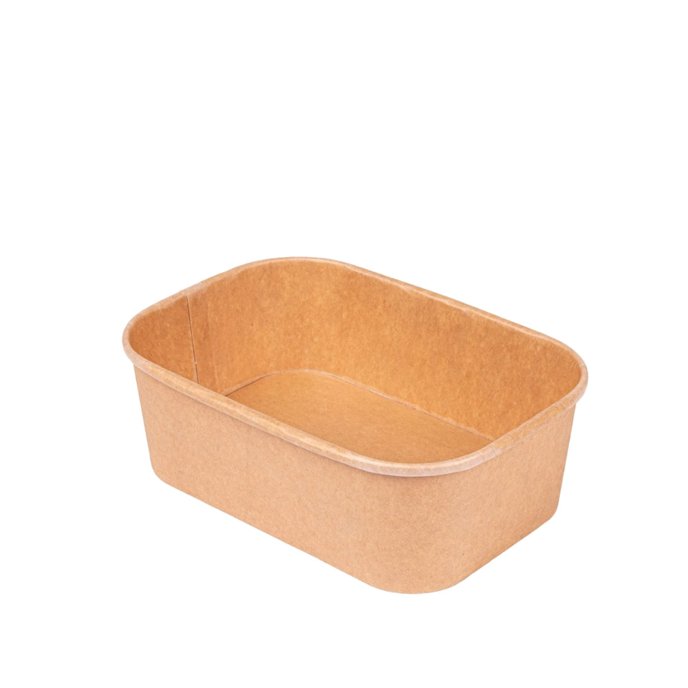 Karton-Schalen, 750ml, eckig, 170x115x50mm, 300 Stk.