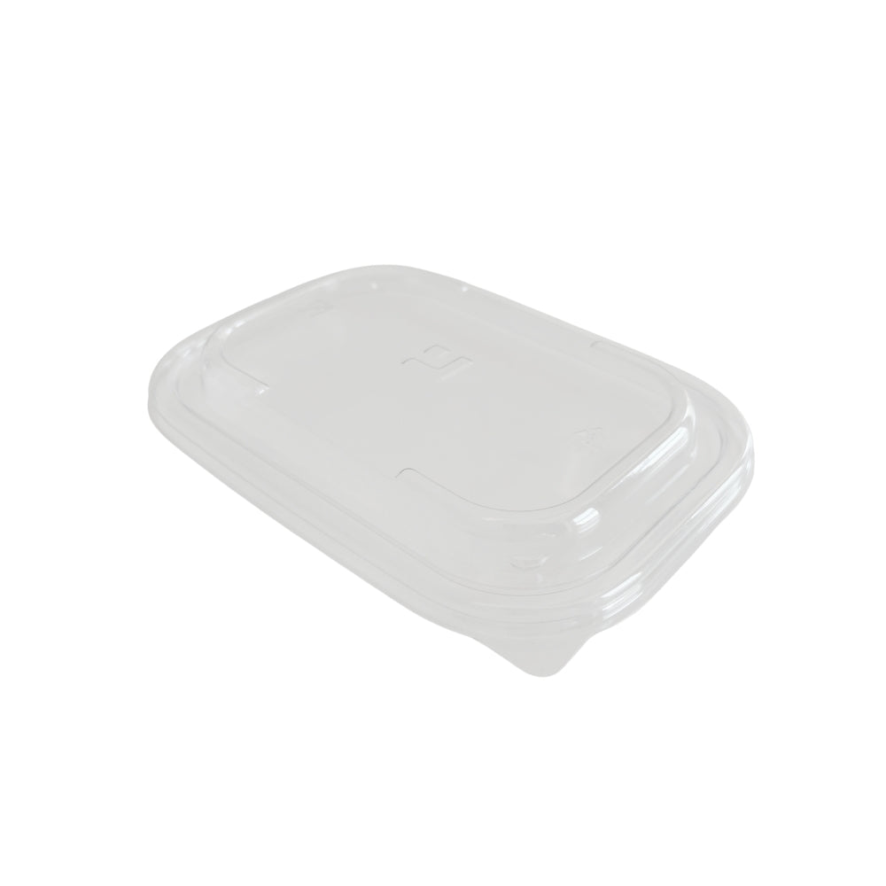 rPET-Deckel 170x115mm für Karton-Schale 750/1000ml, 300 Stk.