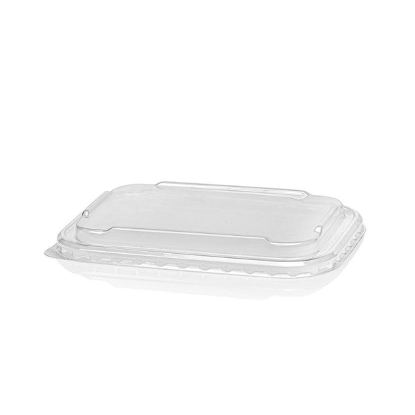 PP-Deckel, eckig, Anti-Fog für Karton-Schalen 500-900ml, 300 Stk.