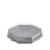 Duni Octaview® Box, APET 830ml, 230x230x50mm, grau, 192 Stk.