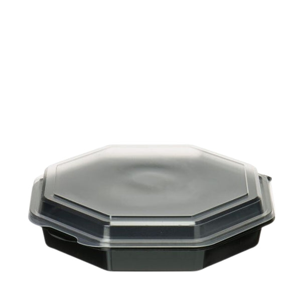 Duni Octaview® Box, 305x305x60mm, schwarz, 75 Stk.