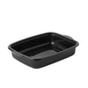 MW-Menüschale unget. 1000ml, schwarz, PP, 253x185x49mm, 300 Stk.