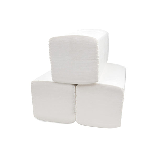 Papierhandtuch, 25x23cm, 2-lagig, ZZ/V-Falz, h-weiß, 4000 Stk./Krt.