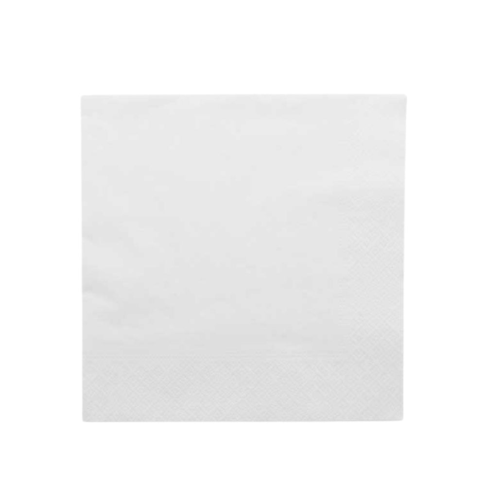 Servietten weiß, 3-lg, 33x33cm, 1/4 F., 1500 Stk.