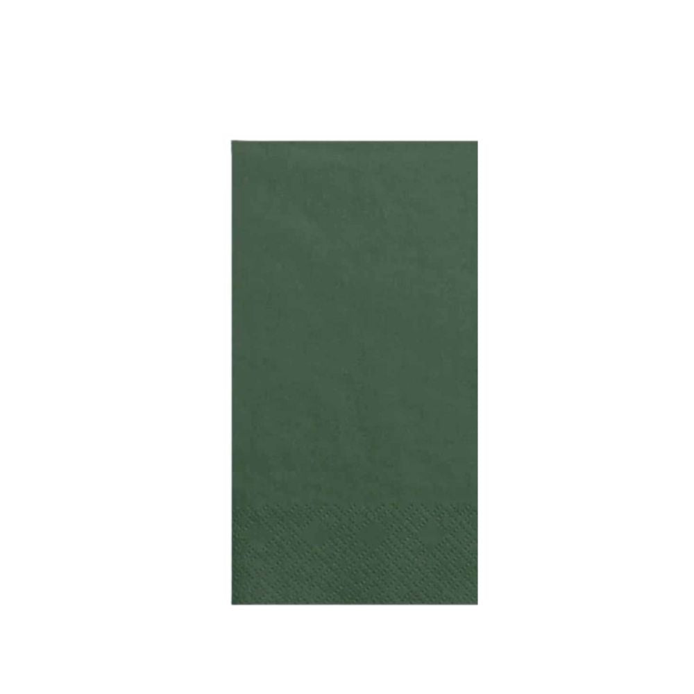 Servietten grün, 3-lg, 33x33cm, 1/8 F., 1600 Stk.