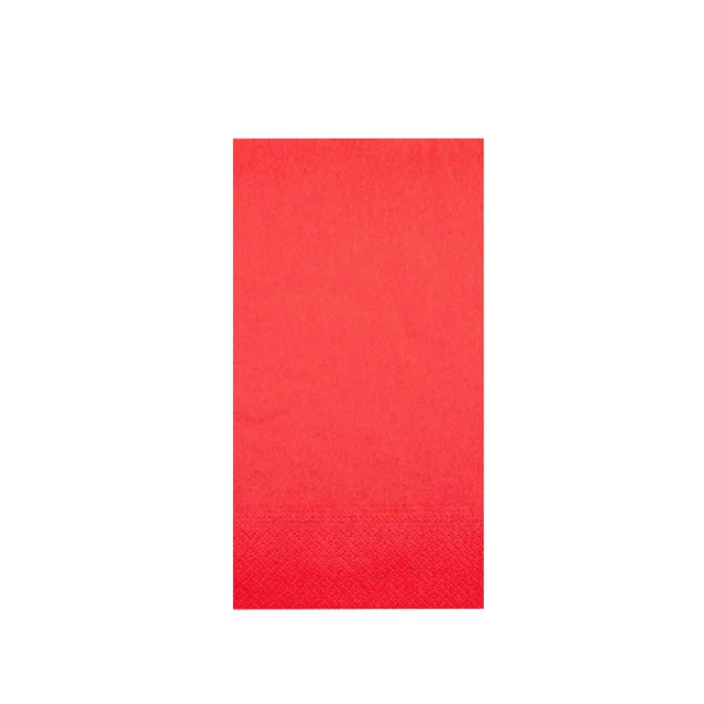 Servietten rot, 3-lg, 33x33cm, 1/8 F., 1600 Stk.