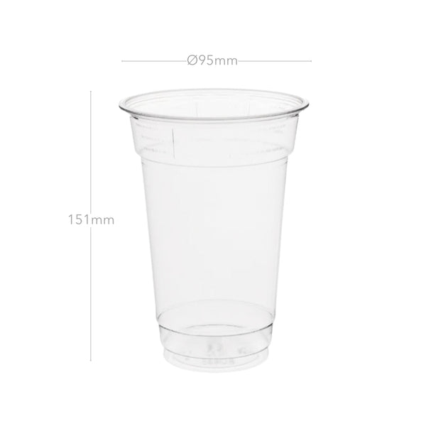Smoothie-Cups 500ml, rPET, Ø95x151mm, 800 Stk.
