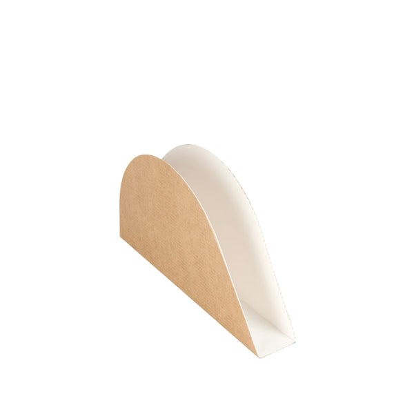 Taco-Schale 220g/m², Karton, 150x20x70mm, 1200 Stk.