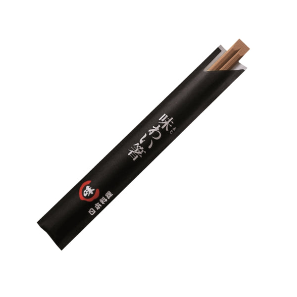 Bambus-Essstäbchen, 19,5cm, Asia-Motiv, 100 Stk.