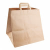 Papiertragetaschen 36x31x36cm, XXL, braun, Flachhenkel, 125 Stk.
