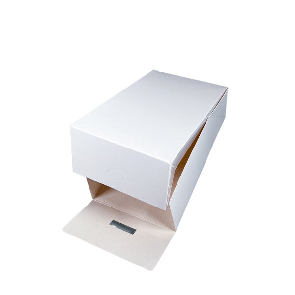 Donut Box 2er, Karton, 210x125x70mm, weiß, 180 Stk.