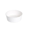Papp-Becher, 350ml flach, weiß, Ø118x50mm, 450 Stk.
