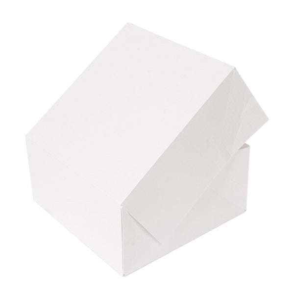 Torten Karton, 300x300x125mm, weiß, 80 Stk.
