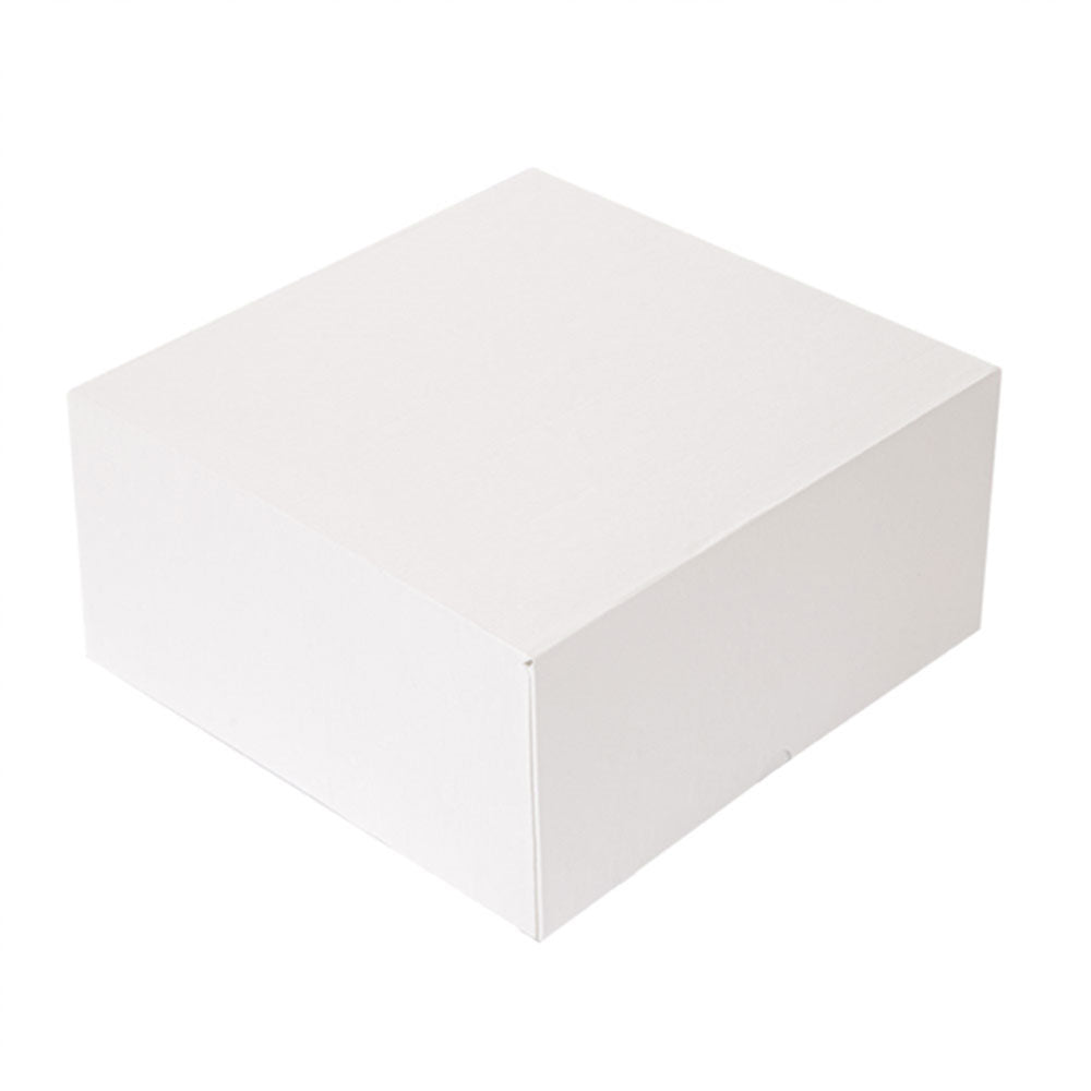 Torten Karton, 300x300x125mm, weiß, 80 Stk.