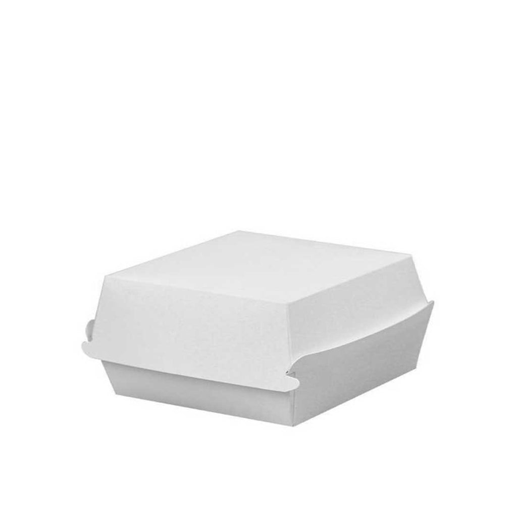 Burger-Box XL, weiß, 145x145x83mm, Pappe, 450 Stk.